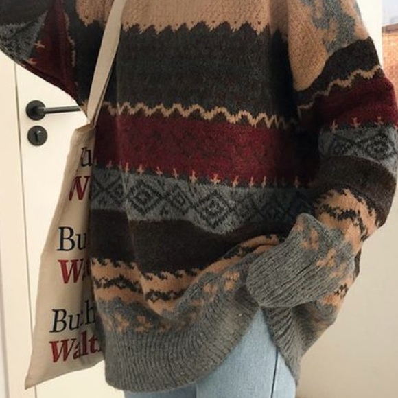 Khaki Colored Sweater - Picture 2 of 2